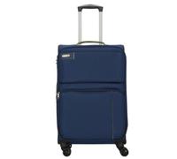 d&n Travel Line 6704 4-Rollen Trolley 65 cm blau