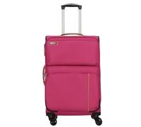 d&n Travel Line 6704 4-Rollen Trolley 65 cm pink