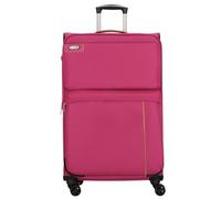 d&n Travel Line 6704 4-Rollen Trolley 75 cm pink