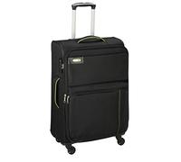 D&N Travel Line 6704 Koffer, 75 cm, 95L, Schwarz