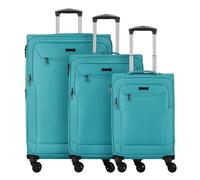 d&n Travel Line 6804 4-Rollen Kofferset 3tlg. petrol (DN6804-15) petrol