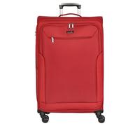 D&N Travel Line 6804 Koffer, 76 cm, 98L, Dunkelrot