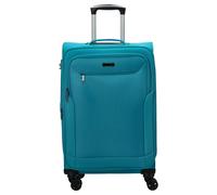 d&n Travel Line 6864 4-Rollen Trolley 66 cm blau