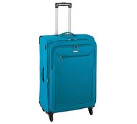 d&n Travel Line 6864 4-Rollen Trolley 66 cm blau