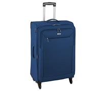 d&n Travel Line 6874 4-Rollen Trolley 76 cm blau