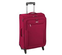 D&N Travel Line 6804 Koffer, 76 cm, 98L, Dunkelrot