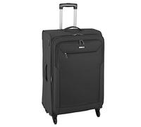 D&N Travel Line 6804 Koffer, 76 cm, 98L, Schwarz