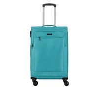 d&n Travel Line 6864 4-Rollen Trolley 66 cm blau