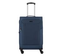 Reisekoffer d&n Travel Line 6804 Trolley 66 cm erweiterbar 4 Rollen 63 l - Blau