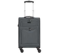 D&N Travel Line 9204 - 4-Rollen-Kabinentrolley S 55 cm (grau)