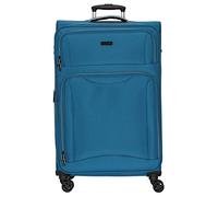 Reisekoffer d&n Travel Line 9204 Trolley 76 cm erweiterbar 4 Rollen 100 l - Türkis
