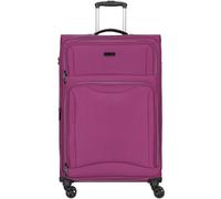 d&n Travel Line 9204 4 Rollen Trolley L 76 cm mit Dehnfalte lila