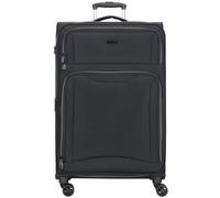 Reisekoffer d&n Travel Line 9204 Trolley 76 cm erweiterbar 4 Rollen 100 l - Schwarz