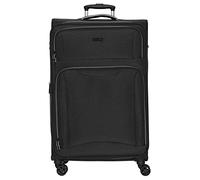 d&n Travel Line Trolley 9204, 76 cm, erweiterbar, 4 Rollen, 100 l, Schwarz