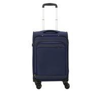 d&n Travel Line 9504 4 Rollen Kabinentrolley S 55 cm blau