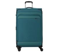 Reisekoffer d&n Travel Line 9504 Trolley 76 cm erweiterbar 4 Rollen 102 l - Türkis