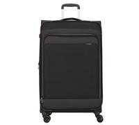 Reisekoffer d&n Travel Line 9504 Trolley 76 cm erweiterbar 4 Rollen 102 l - Schwarz