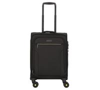 d&n Travel Line 9704 Kabinentrolley 55 cm 4 Rollen 38 l - Schwarz