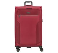 D&N Travel Line 9704 - 4-Rollen-Trolley L 78 cm erw. (dark red)