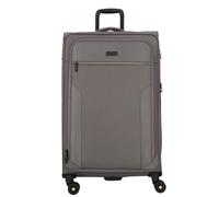 d & n Travel Line 9704 4 Rollen Trolley L 78 cm mit Dehnfalte grey Herren