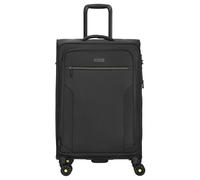 Reisekoffer d&n Travel Line 9704 Trolley 68 cm erweiterbar 4 Rollen 75 l - Schwarz