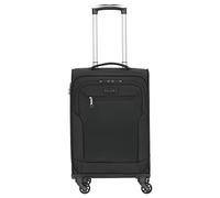 D & N Unisex-Erwachsene 6854-01 Koffer Trolley, Schwarz, 55 cm