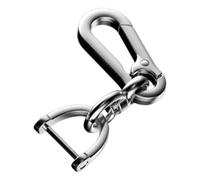 D-Schlüsselanhänger, Auto-Schlüsselanhänger mit D-Ring, Hufeisen für Auto, abnehmbarer Schlüsselclip, Anti-Verlust-Schlüsselanhänger aus Edelstahl für Schmuck, Handwerk, Handtasche, Heimwerken