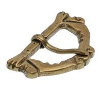 D-Schnalle mit verjüngtem Steg, 1250-1400
