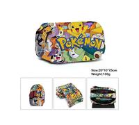 (D)Schultasche, 3D-gedruckt, Pokemon Pikachu, süße tragbare Lunchtasche für Grund- und Sekundarschüler