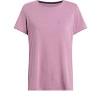 McKINLEY Damen Shirt D-T-Shirt Hunu II W (434388) 38 MELANGE/ROSE DARK/VI
