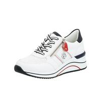 Remonte Dorndorf Sneaker D0T04 Damen Leder/Lederimitat Weiß/Dunkelblau Gr. 42