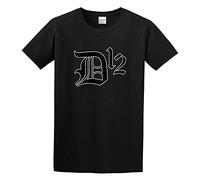 D12 Hip Hop Group Logo Cotton Round Neck Shirt for Men T-Shirt Black XXL