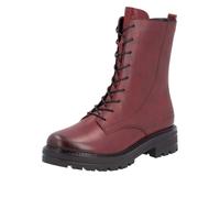 Schnürstiefelette REMONTE Gr. 38, rot (dunkelrot used) Damen Schuhe (18939042-38) dunkelrot used