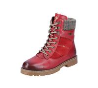 d9378 Damen Stiefeletten, rot, 42 EU