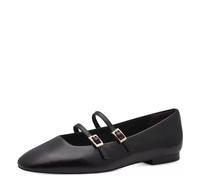 Tamaris Damenschuhe Ballerinas BLACK BLACK - Gr. - 38