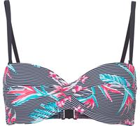 Da.-Bikini-Oberteil Maggy II FLOWER/STRIPE 36B FLOWER/STRIPE