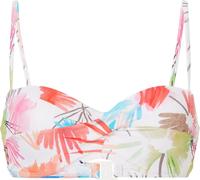 Da.-Bikini-Oberteil Maggy MM WHITE/FLOWER 36B WHITE/FLOWER