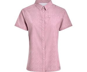 Da.-Bluse Palila II W MELANGE/RED WINE 36