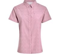 Da.-Bluse Palila II W MELANGE/RED WINE 40