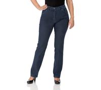 Stretch-Hose KJBRAND "Betty", Damen, Gr. 48, N-Gr, blau (denim stone), Denim/Jeans, Obermaterial: 78% Baumwolle, 18% Polyester, 4% Elasthan, gerade lang, Hosen, super Stretch (74086931-48) denim stone