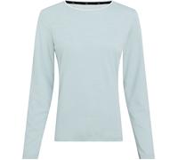 Da.-Langarmshirt Hunu LS W 907 MELANGE/GREEN SM 38