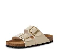 Da.-Pantolette Beige 39