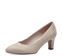 Tamaris Damen Klassische Pumps, Frauen Pumps,TOUCHit-Fußbett,wortmann,sportlich,feminin,Heart and Sole,Lifestyle,modisch,modern,Ivory,41 EU