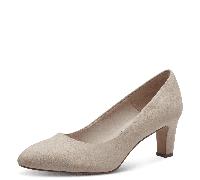 Tamaris Damen Klassische Pumps Antelope – TOUCHit-Fußbett – Taupe 39 EU