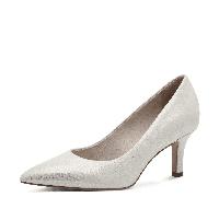 Da.-Pumps metallic SILVER - Gr. - 40