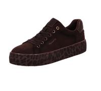 Tamaris Damenschuhe Sportliche Schnürer MOCCA/LEOPARD MOCCA - Gr. - 37