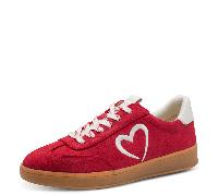 Da.-Schnürer rot CHERRY - Gr. - 37