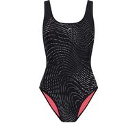 ENERGETICS Damen Badeanzug Da.-Schwimmanzug Nina W BLACK/ANTHRACITE/AOP 40