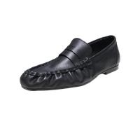 Tamaris Damen Slipper, Frauen, Mokassins, Black Leather,40 EU