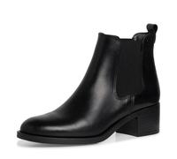 Tamaris Damen Chelsea Stiefelette 1-25026-41 Schwarz Leder TOUCHit-Fußbett Größe 39